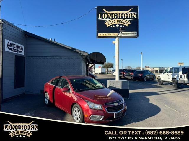 used 2015 Chevrolet Cruze car, priced at $6,500