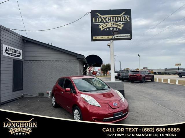 used 2015 Nissan Leaf car, priced at $5,500