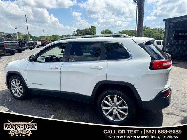 used 2014 Jeep Cherokee car, priced at $5,500