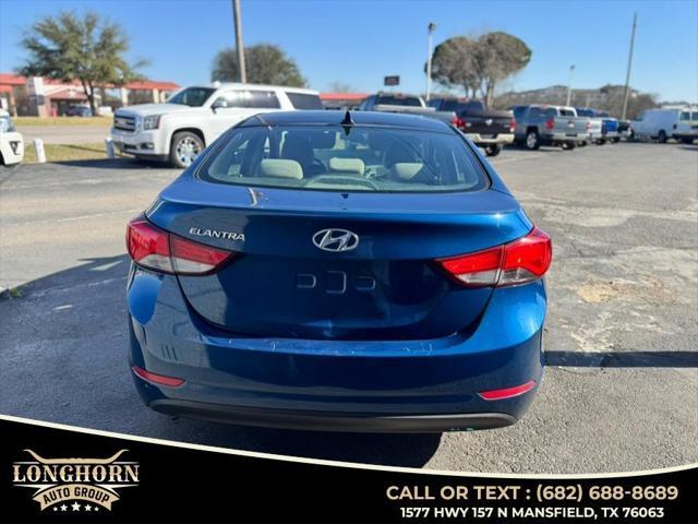 used 2015 Hyundai Elantra car, priced at $7,500
