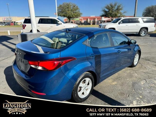 used 2015 Hyundai Elantra car, priced at $7,500