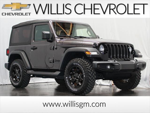 used 2021 Jeep Wrangler car, priced at $31,923
