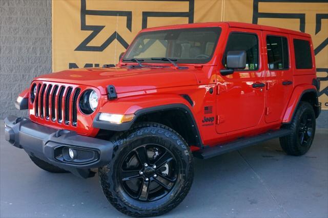 used 2021 Jeep Wrangler Unlimited car, priced at $51,400