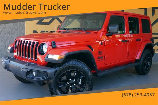 used 2021 Jeep Wrangler Unlimited car, priced at $47,400