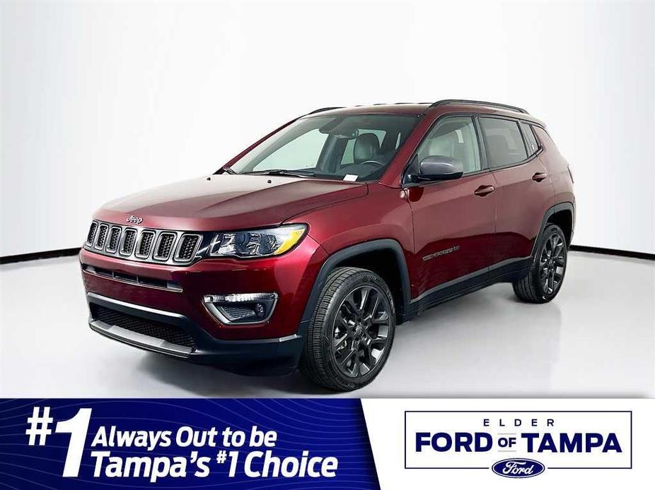 used 2021 Jeep Compass car, priced at $18,360