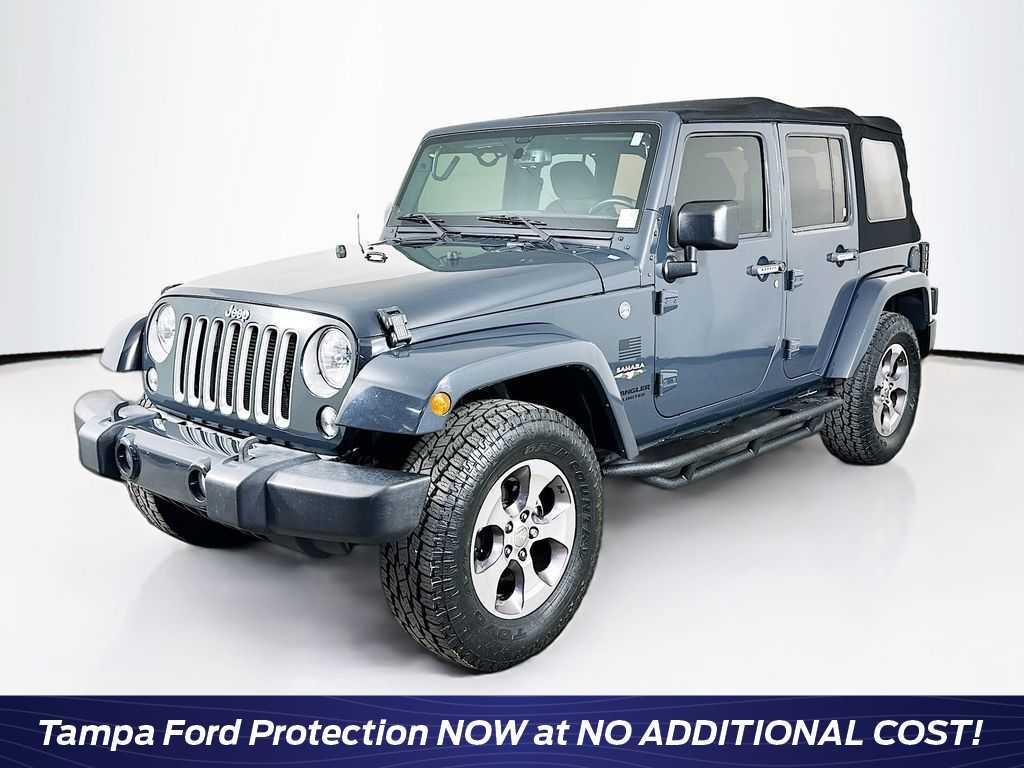 used 2016 Jeep Wrangler Unlimited car, priced at $18,871