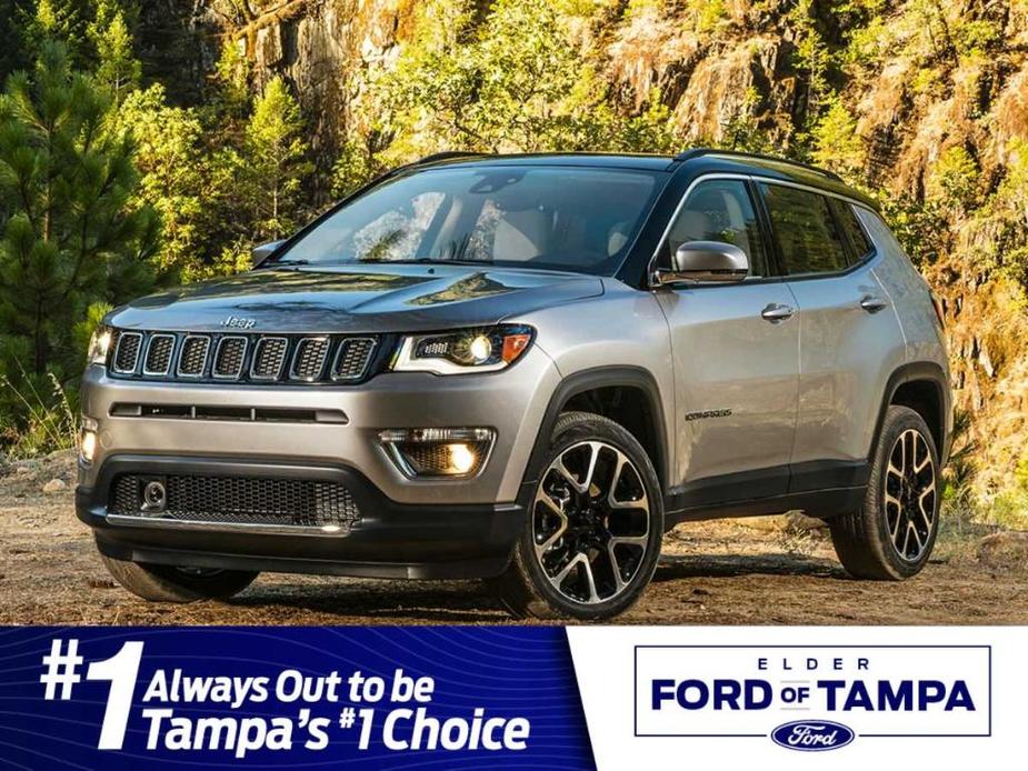 used 2021 Jeep Compass car, priced at $20,148