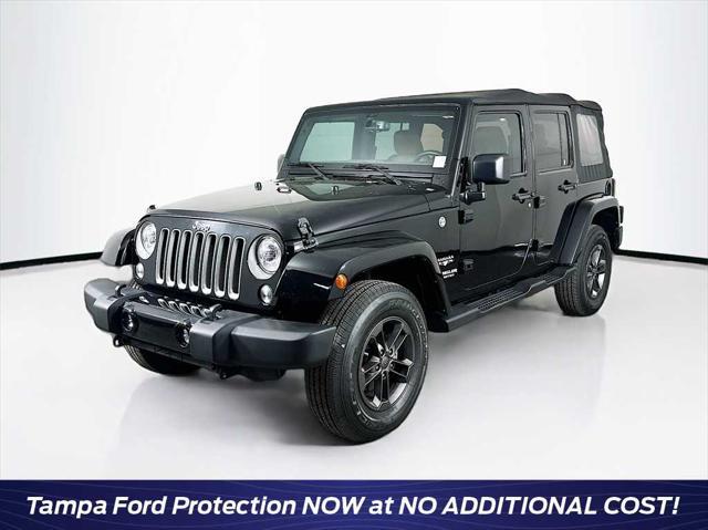 used 2017 Jeep Wrangler Unlimited car, priced at $20,910