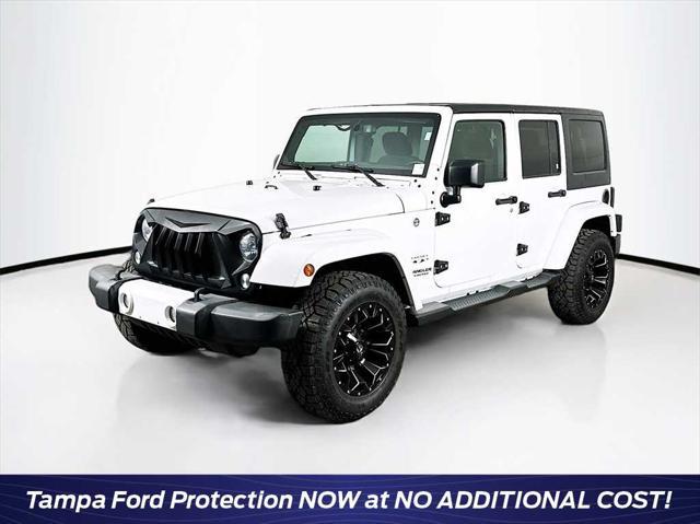 used 2016 Jeep Wrangler Unlimited car, priced at $18,542