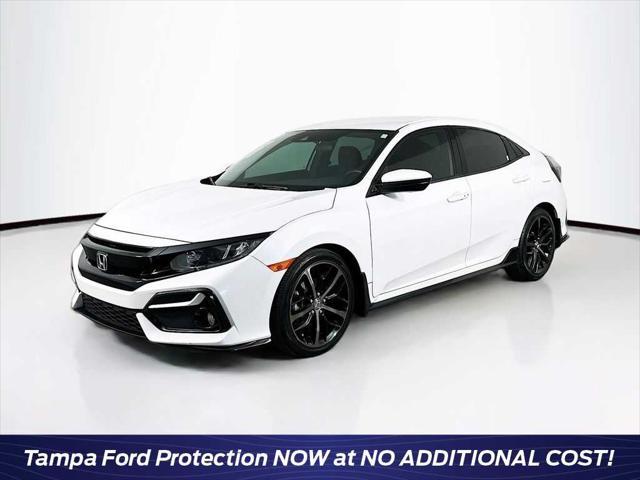 used 2021 Honda Civic car, priced at $22,545