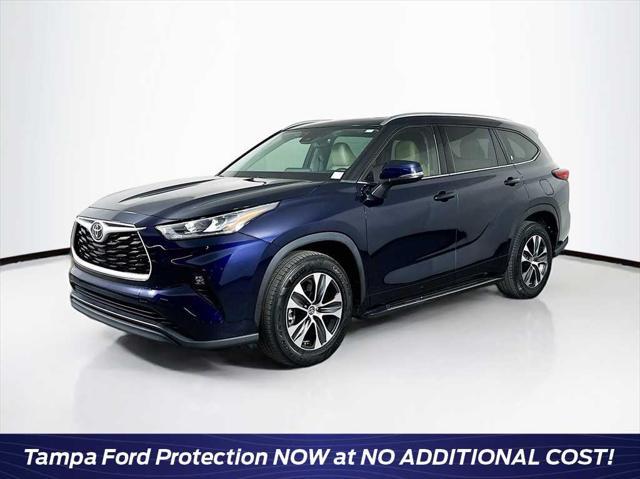 used 2020 Toyota Highlander car, priced at $28,408