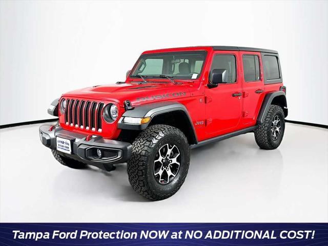 used 2021 Jeep Wrangler Unlimited car, priced at $38,938