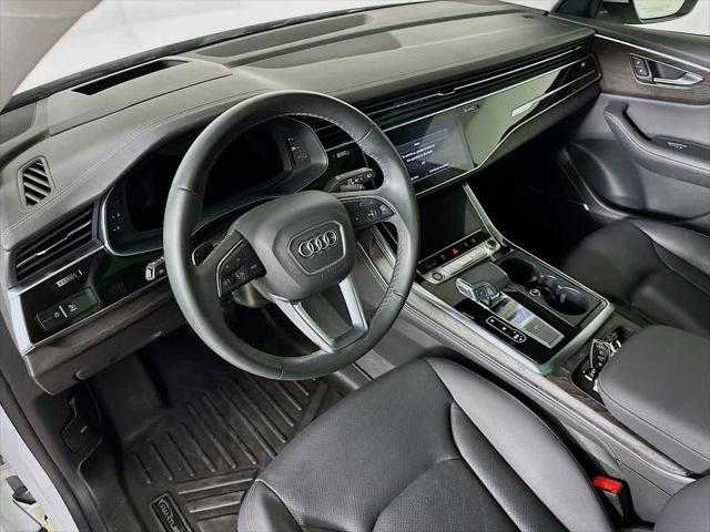 used 2023 Audi Q8 car, priced at $57,480