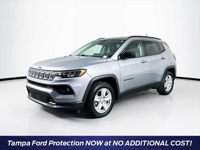 used 2022 Jeep Compass car, priced at $18,999