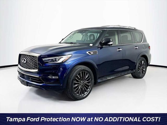 used 2022 INFINITI QX80 car, priced at $38,354