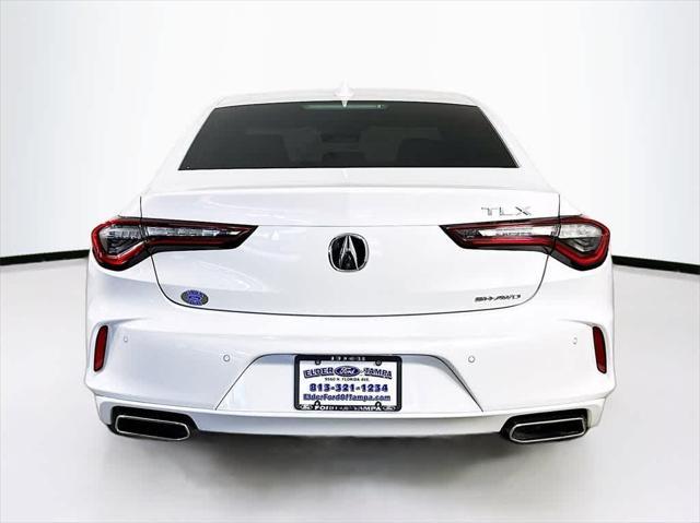 used 2021 Acura TLX car