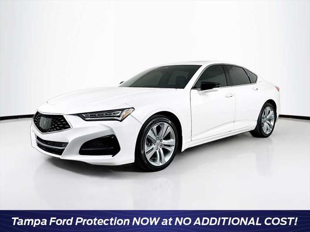 used 2021 Acura TLX car