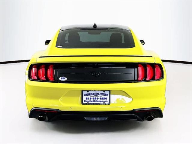 used 2021 Ford Mustang car, priced at $21,114