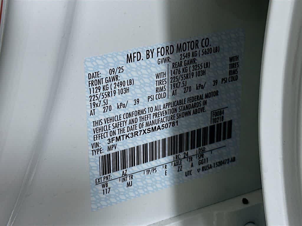 new 2025 Ford Mustang Mach-E car, priced at $49,030