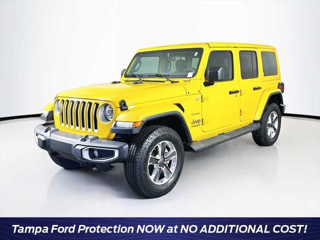 used 2020 Jeep Wrangler Unlimited car, priced at $25,784