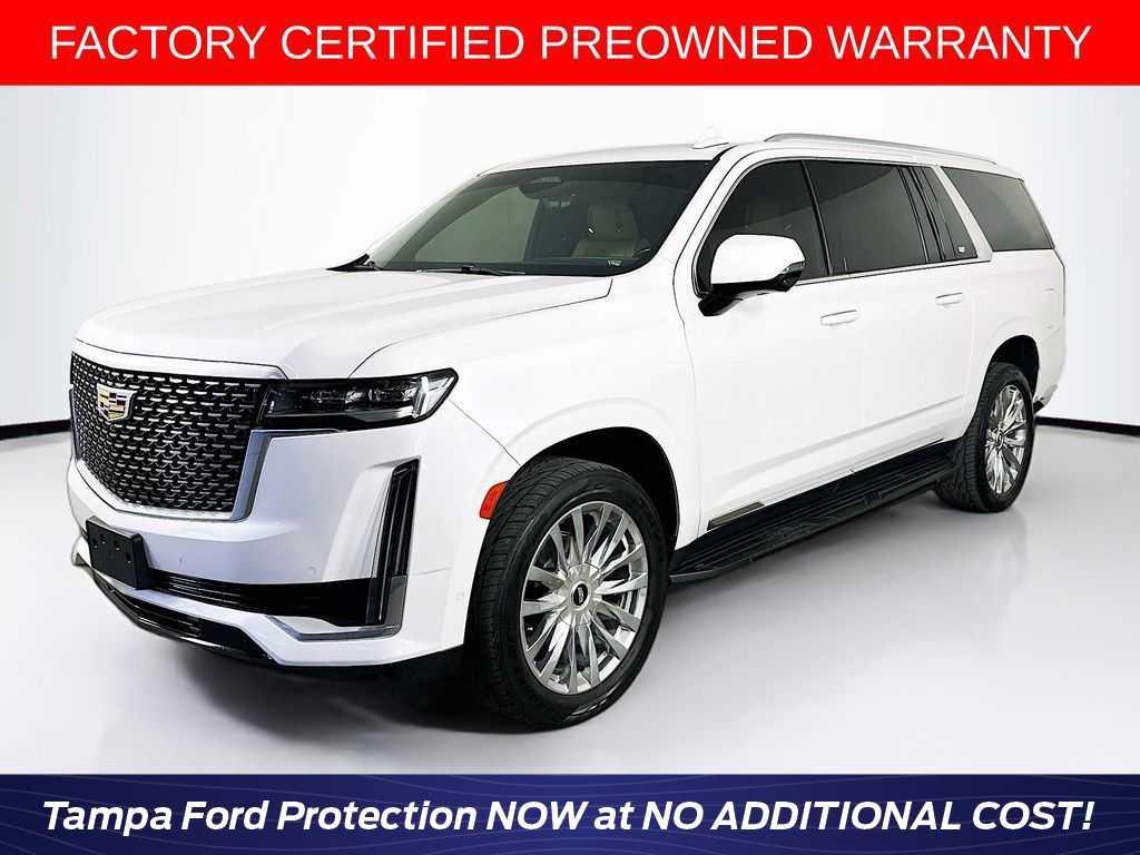 used 2021 Cadillac Escalade ESV car, priced at $49,626