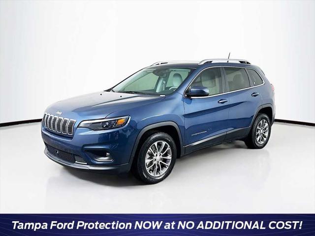 used 2021 Jeep Cherokee car, priced at $18,918