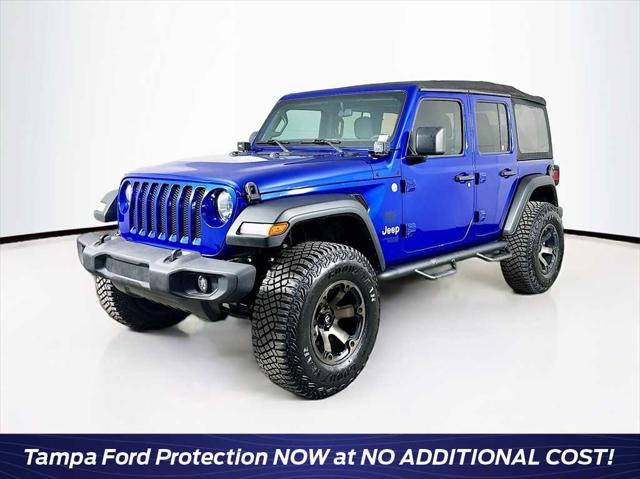 used 2019 Jeep Wrangler Unlimited car, priced at $27,727