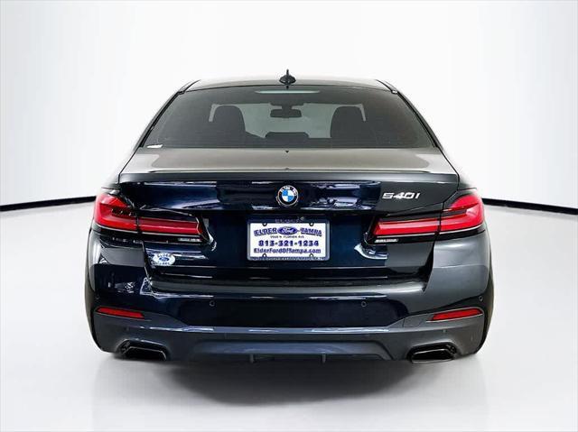 used 2022 BMW 540 car, priced at $41,661