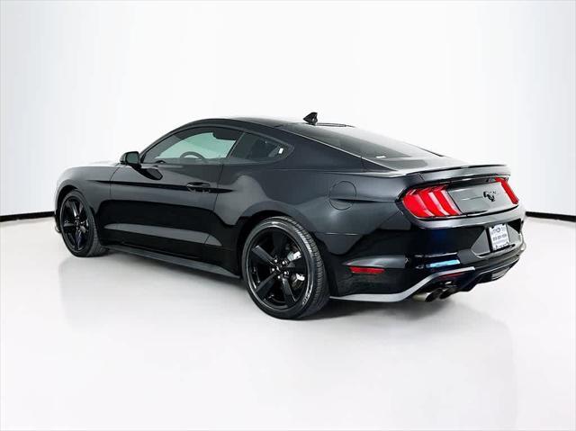 used 2021 Ford Mustang car, priced at $26,305