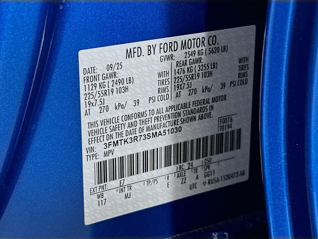 new 2025 Ford Mustang Mach-E car, priced at $50,205