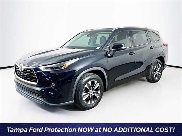 used 2021 Toyota Highlander car, priced at $28,743
