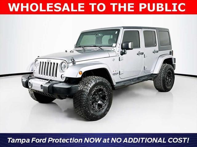 used 2017 Jeep Wrangler Unlimited car, priced at $20,491