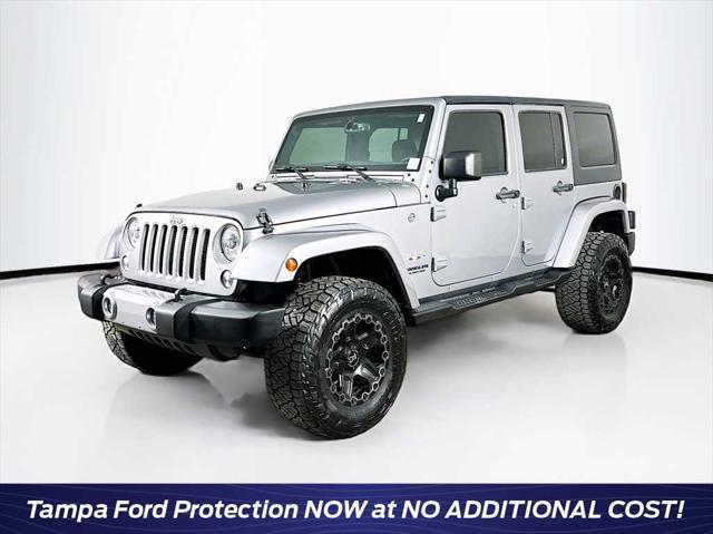 used 2017 Jeep Wrangler Unlimited car, priced at $17,998