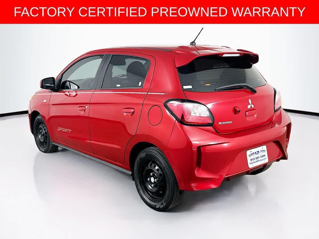 used 2022 Mitsubishi Mirage car, priced at $11,201