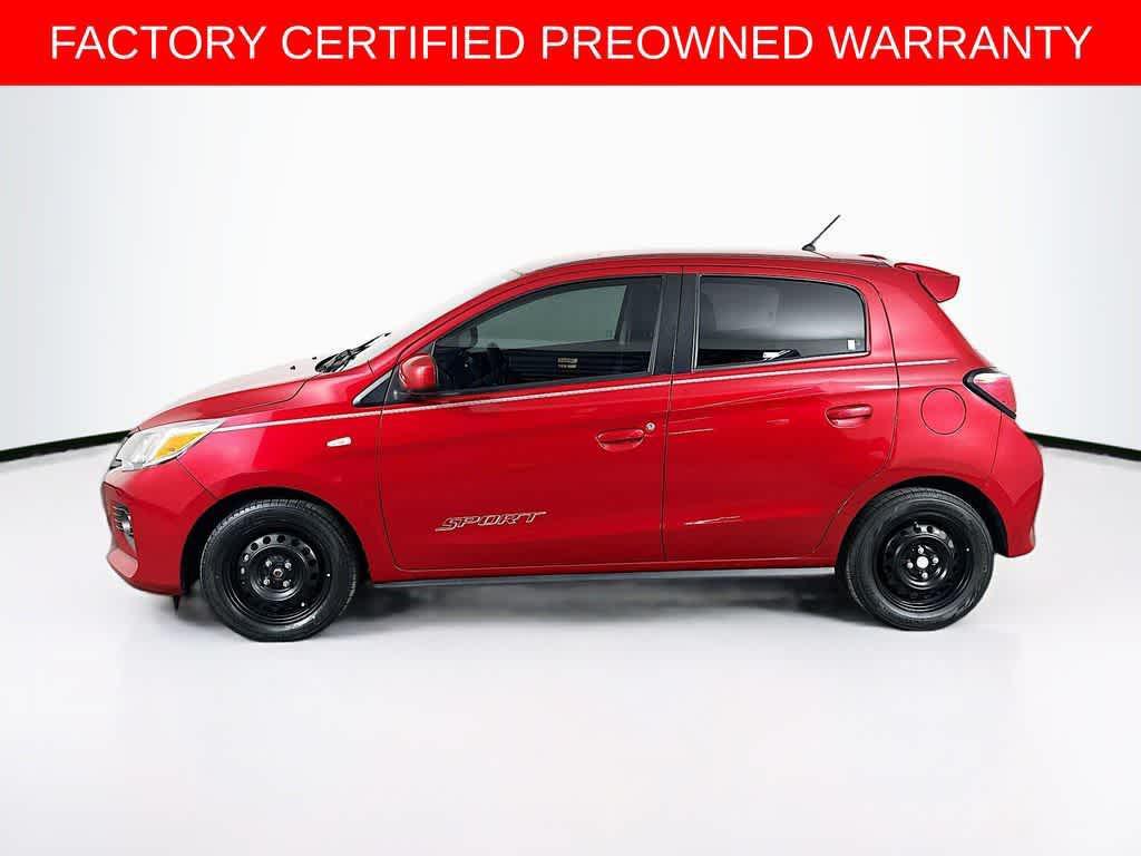 used 2022 Mitsubishi Mirage car, priced at $11,201