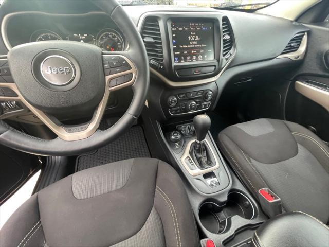 used 2017 Jeep Cherokee car, priced at $12,999
