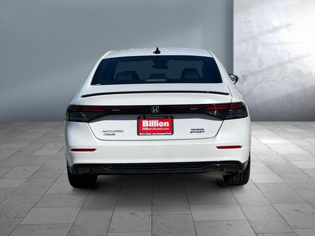 new 2025 Honda Accord Hybrid car, priced at $37,379