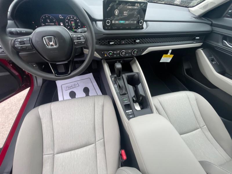 new 2025 Honda Accord car, priced at $30,638