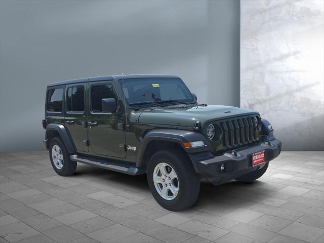 used 2021 Jeep Wrangler Unlimited car, priced at $32,999