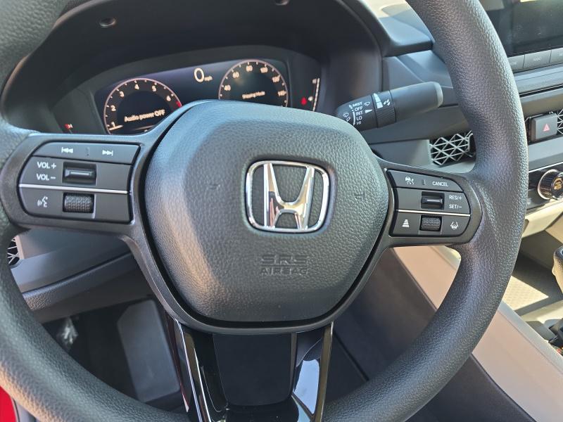 new 2025 Honda Accord car, priced at $30,498