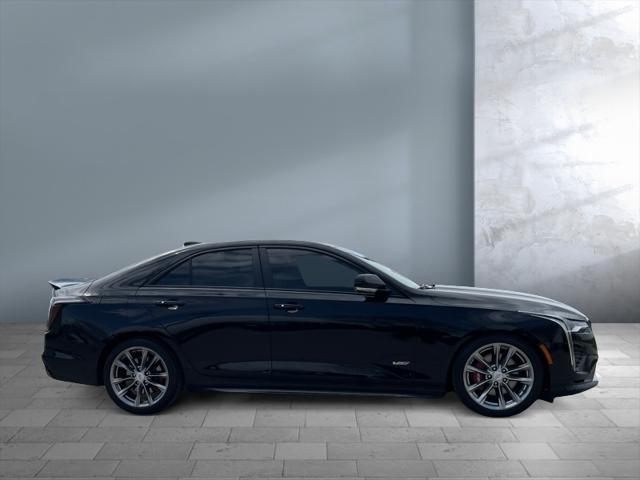 used 2024 Cadillac CT4-V car, priced at $49,999