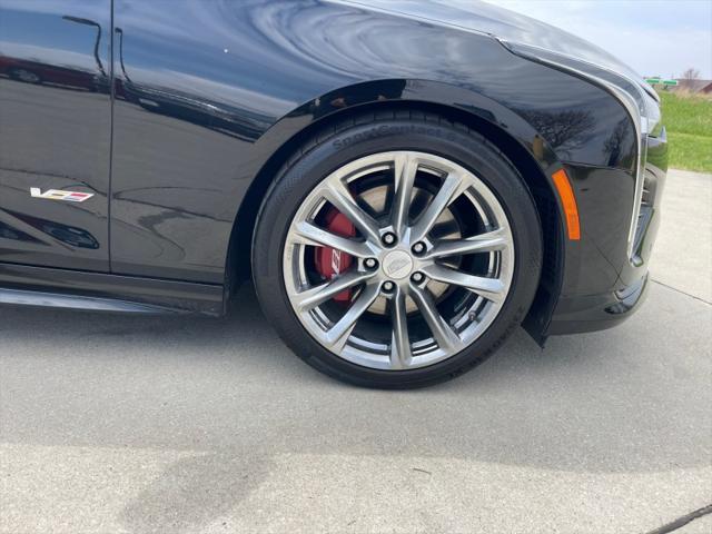 used 2024 Cadillac CT4-V car, priced at $49,999