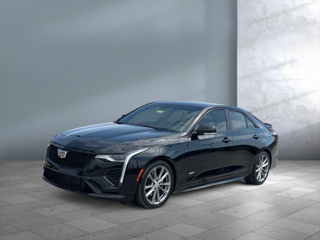 used 2024 Cadillac CT4-V car, priced at $49,999