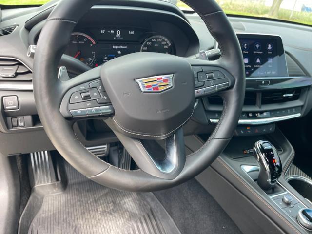 used 2024 Cadillac CT4-V car, priced at $49,999