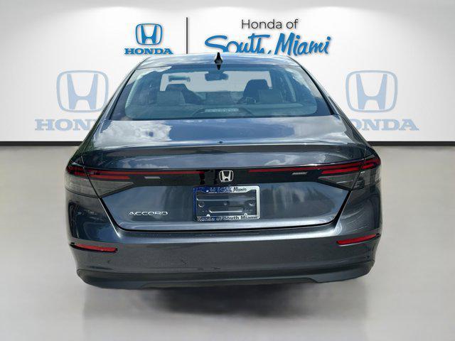 new 2025 Honda Accord car, priced at $30,346