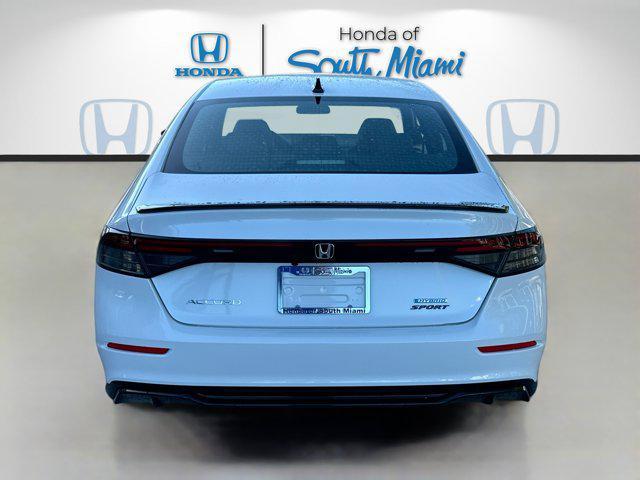 new 2025 Honda Accord Hybrid car, priced at $35,325