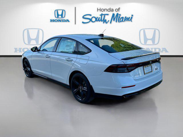 new 2025 Honda Accord Hybrid car, priced at $35,325
