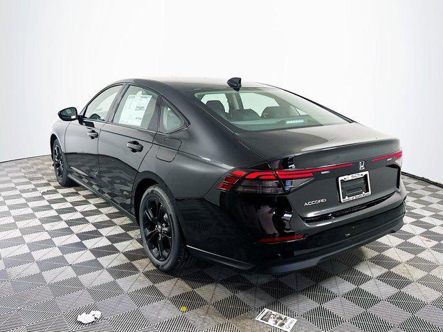 new 2025 Honda Accord car, priced at $30,855