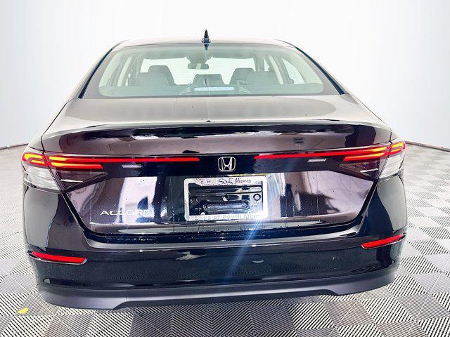 new 2025 Honda Accord car, priced at $30,855