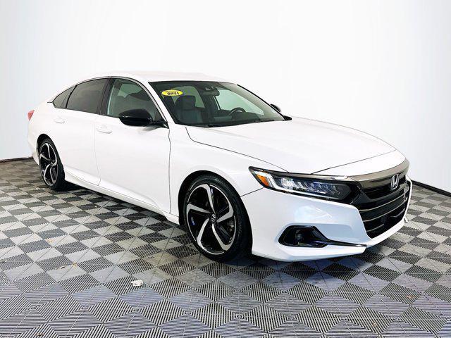 used 2021 Honda Accord car, priced at $20,548